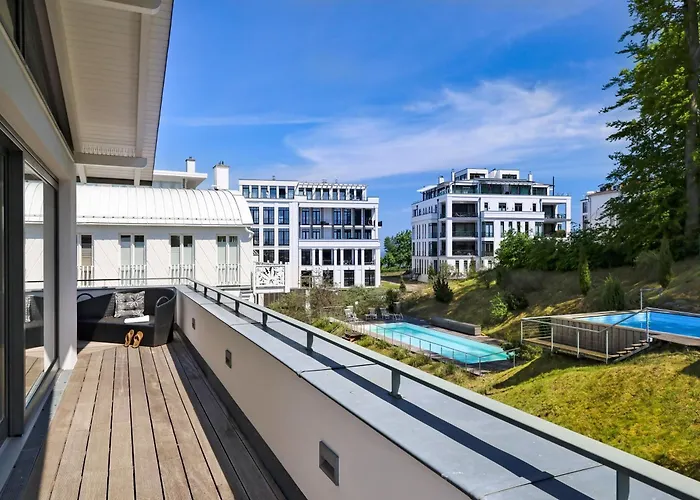 Paula In - Penthouse Mit Kamin Und Dachterrasse Villa Sellin (Rugen)